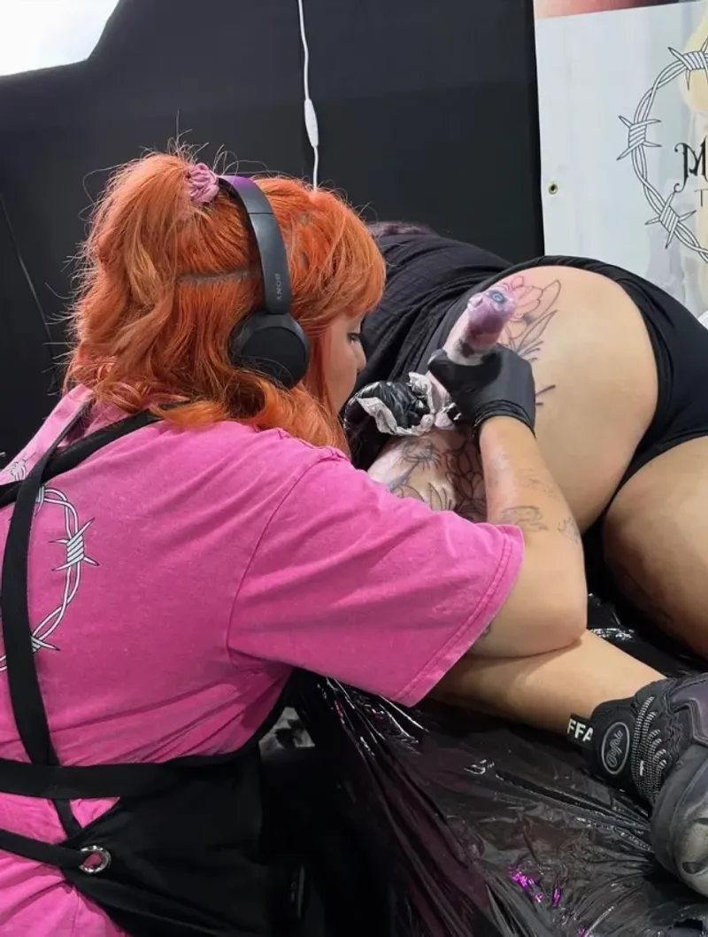 Presença na convenção de tatuagem de Peniche.
